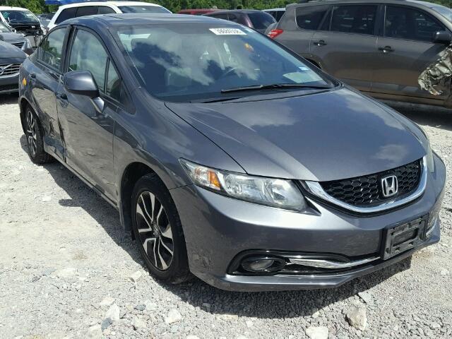 2HGFB2F98DH504417 - 2013 HONDA CIVIC EXL 灰色 照片 1