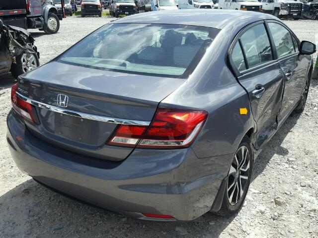 2HGFB2F98DH504417 - 2013 HONDA CIVIC EXL 灰色 照片 4