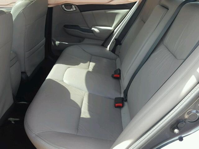 2HGFB2F98DH504417 - 2013 HONDA CIVIC EXL 灰色 照片 6