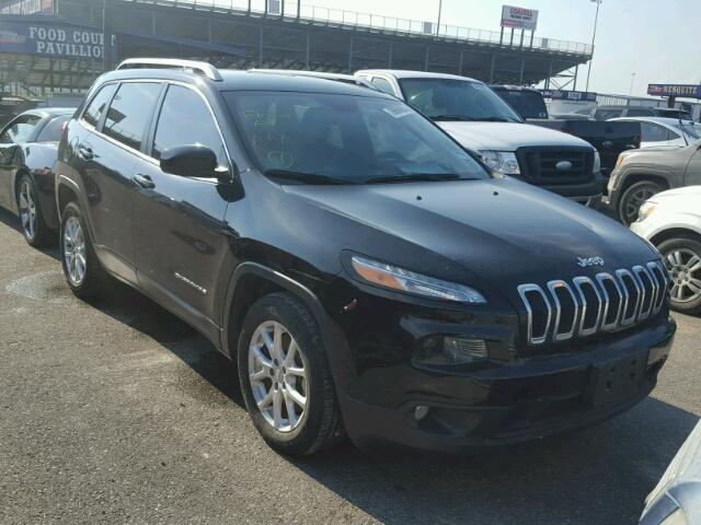 1C4PJLCS1FW730709 - 2015 JEEP CHEROKEE L BLACK photo 1