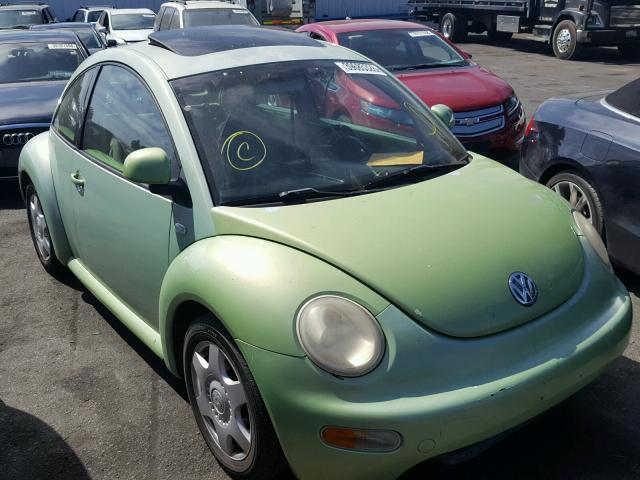 3VWCC21C3XM451405 - 1999 VOLKSWAGEN NEW BEETLE 绿色 照片 1