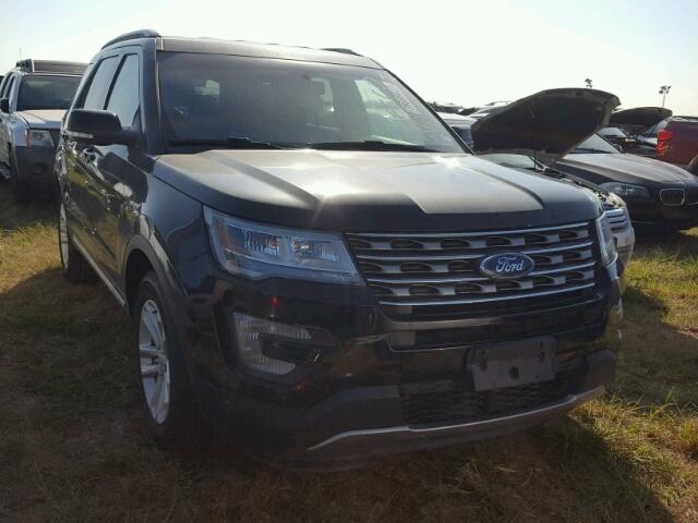 1FM5K7D83GGB11244 - 2016 FORD EXPLORER BLACK photo 1