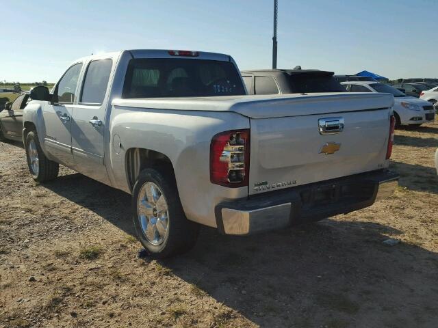 3GCRCREA9AG285217 - 2010 CHEVROLET SILVERADO SILVER photo 3