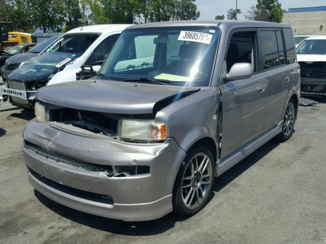 JTLKT324540147491 - 2004 TOYOTA SCION XB Grau Foto 2