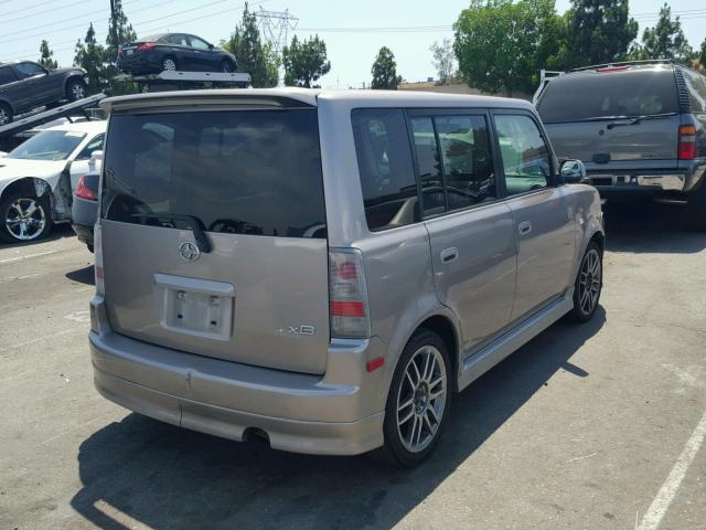 JTLKT324540147491 - 2004 TOYOTA SCION XB Grau Foto 4