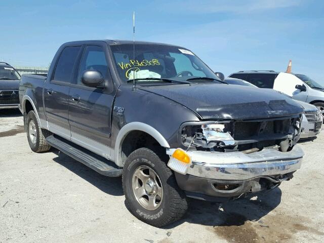 1FTRW08L92KB60308 - 2002 FORD F150 SUPER GRAY photo 1