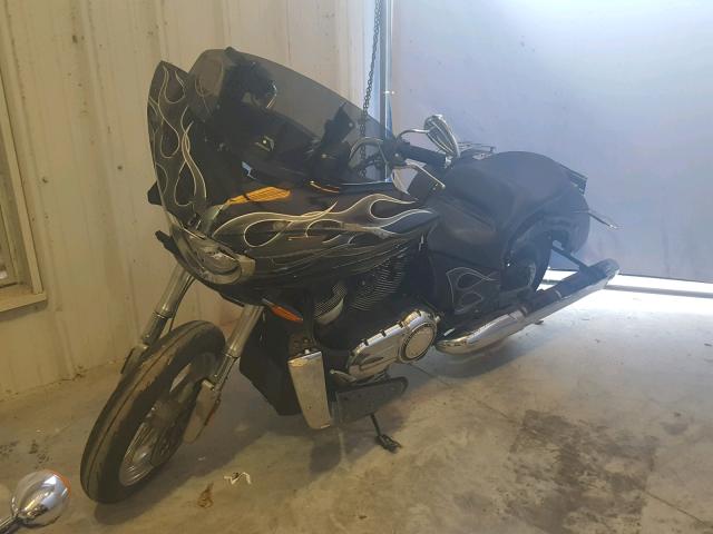 5VPDW36N2D3020115 - 2013 VICTORY MOTORCYCLES CROSS COUN Noir photo 2