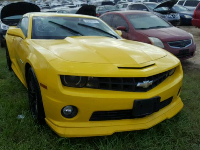 2G1FJ1EJ3C9124569 - 2012 CHEVROLET CAMARO SS Amarillo foto 1