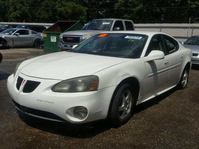 2G2WP522641334498 - 2004 PONTIAC GRAND PRIX WHITE photo 2