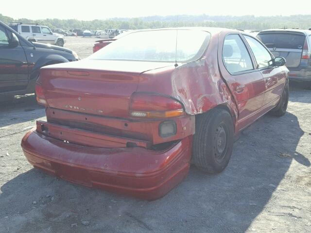 1B3EJ46X2XN643995 - 1999 DODGE STRATUS RED photo 4