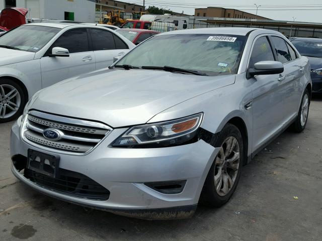 1FAHP2EW3BG104442 - 2011 FORD TAURUS SEL SILVER photo 2