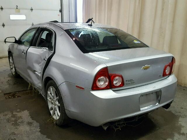 1G1ZK57759F196537 - 2009 CHEVROLET MALIBU LTZ 银色 照片 3