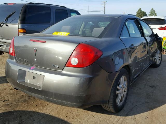 1G2ZG558864121752 - 2006 PONTIAC G6 SE1 GRAY photo 4