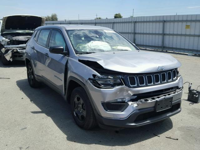 3C4NJCAB1JT107115 - 2018 JEEP COMPASS SP 灰色 照片 1