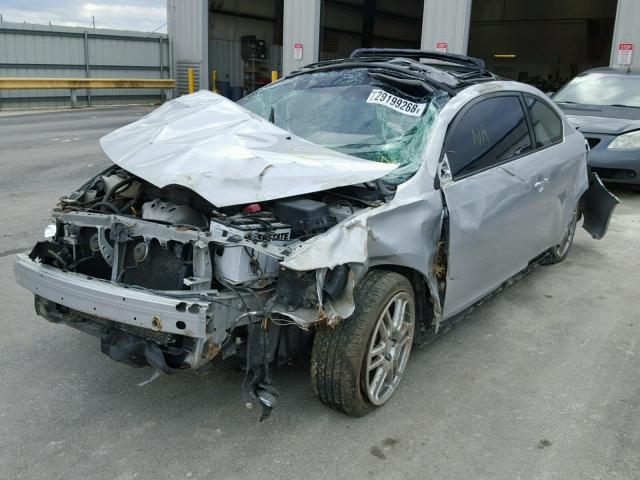 JTKDE177170213554 - 2007 TOYOTA SCION TC 银色 照片 2