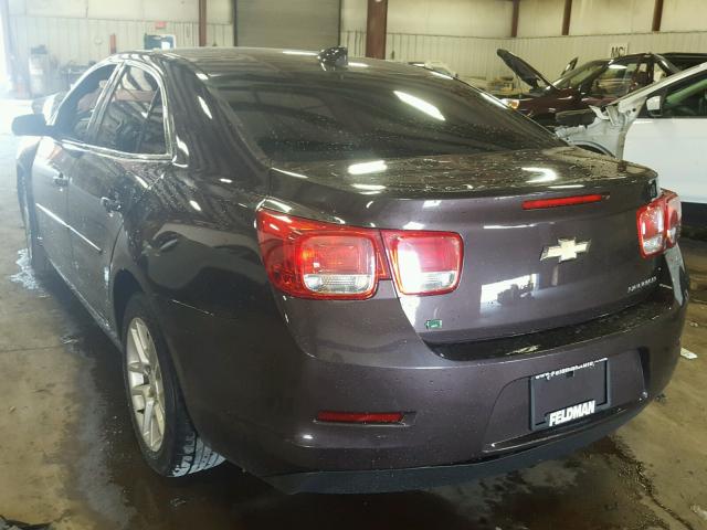 1G11C5SLXFF130124 - 2015 CHEVROLET MALIBU 1LT PURPLE photo 3