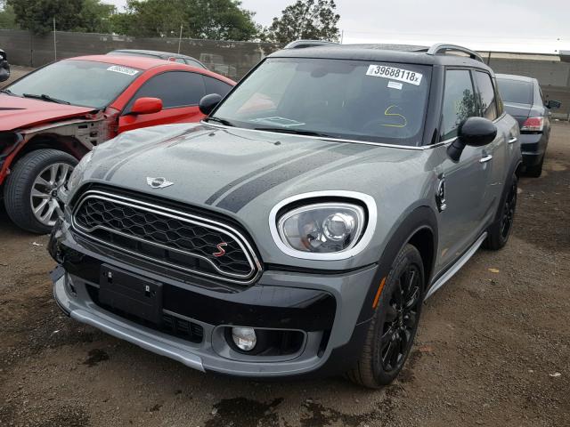 WMZYT5C32H3D79965 - 2017 MINI COOPER S C GRAY photo 2