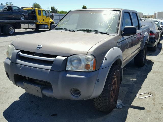 1N6ED27T93C409510 - 2003 NISSAN FRONTIER C BEIGE photo 2