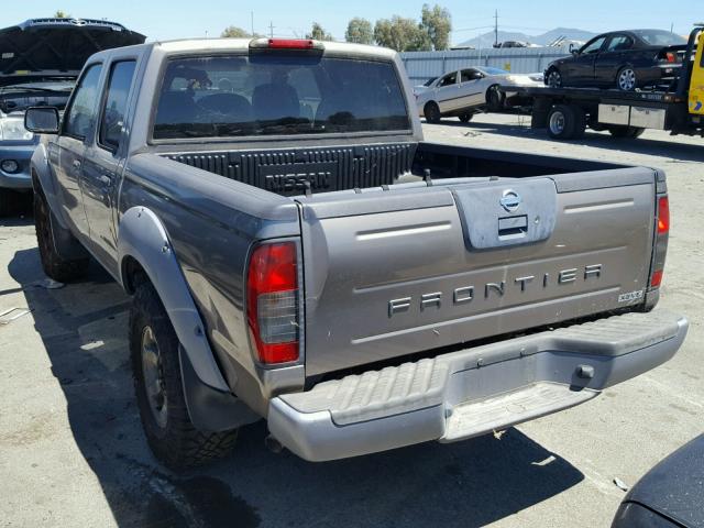 1N6ED27T93C409510 - 2003 NISSAN FRONTIER C BEIGE photo 3