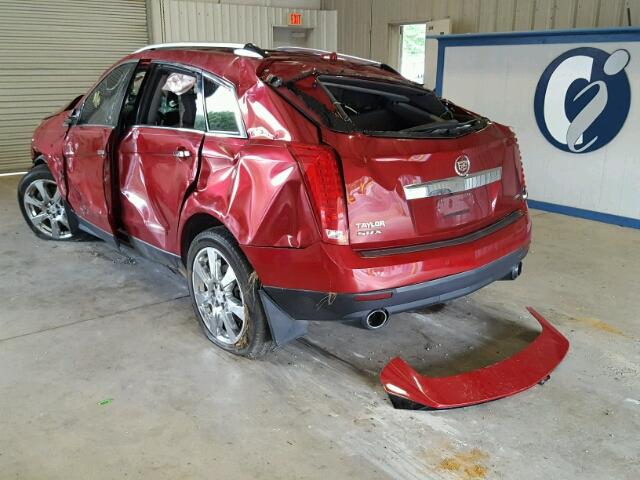 3GYFNCE38CS619565 - 2012 CADILLAC SRX PREMIU RED photo 3