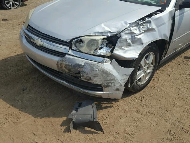 1G1ZT54805F154751 - 2005 CHEVROLET MALIBU LS 银色 照片 9