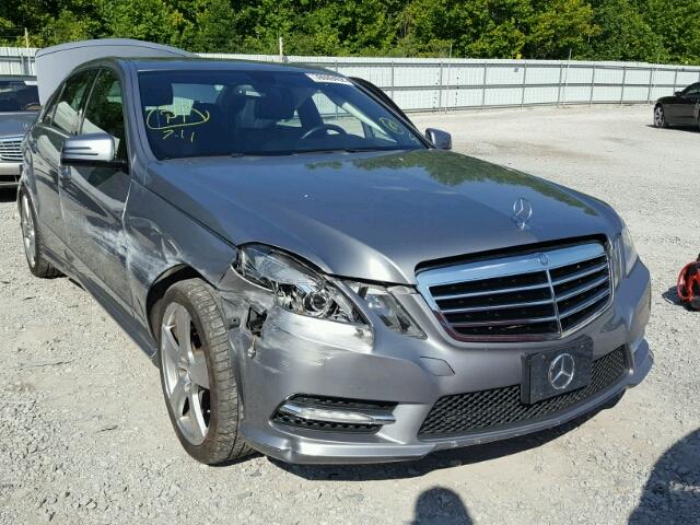 WDDHF8JB5CA600078 - 2012 MERCEDES-BENZ E 350 4MAT GRAY photo 1