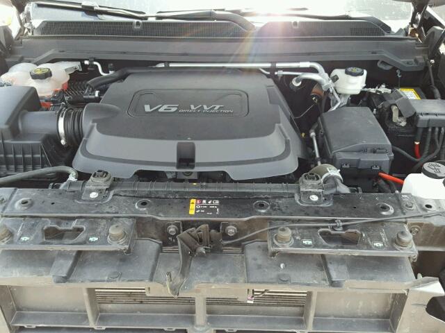 1GCGTCE35G1245519 - 2016 CHEVROLET COLORADO L BLACK photo 7