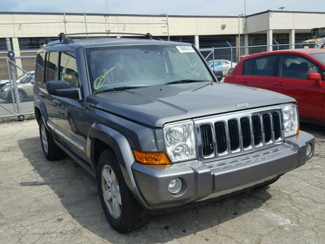 1J8HG58P67C644598 - 2007 JEEP COMMANDER GRAY photo 1