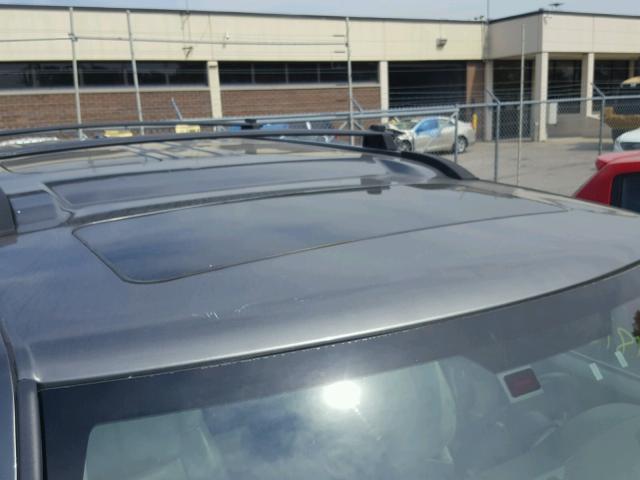 1J8HG58P67C644598 - 2007 JEEP COMMANDER GRAY photo 10