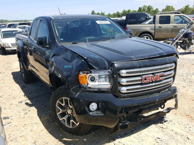 1GTH6CEN3H1289713 - 2017 GMC CANYON SLE BLACK photo 1