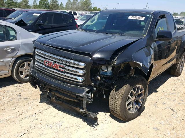 1GTH6CEN3H1289713 - 2017 GMC CANYON SLE BLACK photo 9