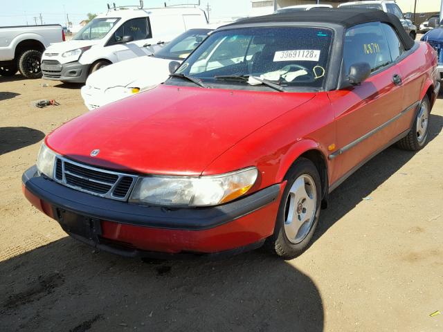 YS3DF75N0S7011886 - 1995 SAAB 900 SE TUR RED photo 2