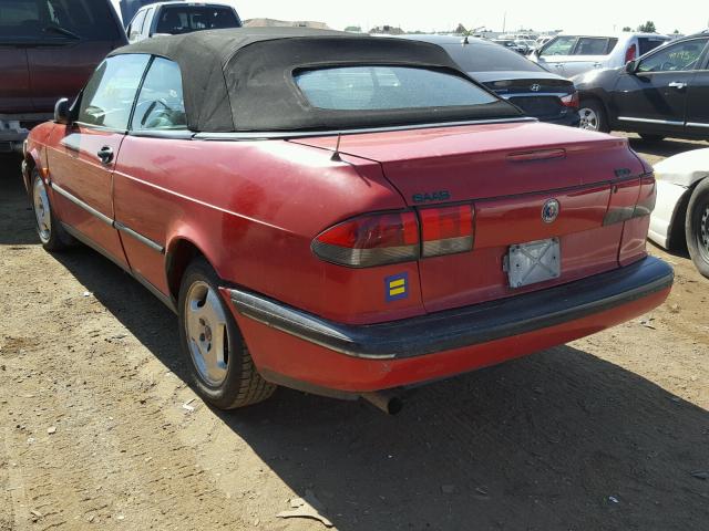 YS3DF75N0S7011886 - 1995 SAAB 900 SE TUR RED photo 3