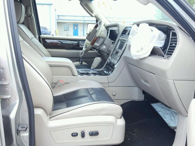5LMFU27558LJ08600 - 2008 LINCOLN NAVIGATOR SILVER photo 5