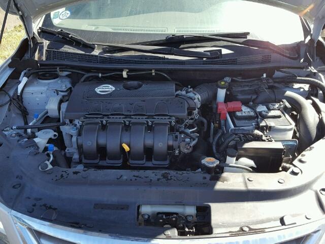 3N1AB7AP4DL713451 - 2013 NISSAN SENTRA SILVER photo 7