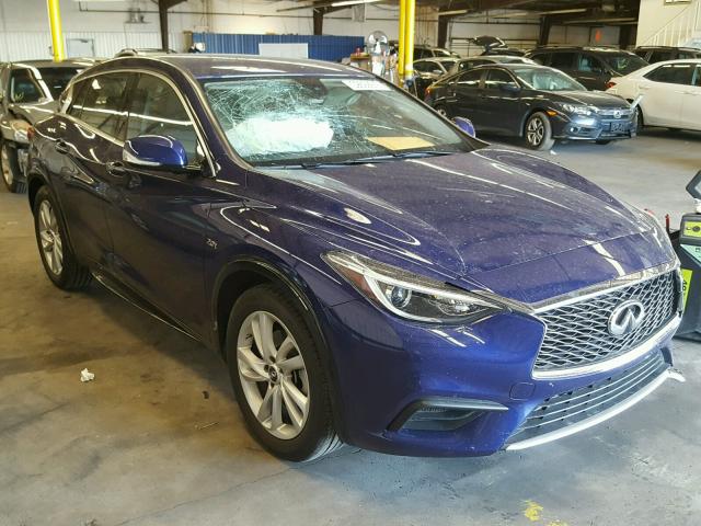 SJKCH5CP2HA038019 - 2017 INFINITI QX30 BASE BLUE photo 1