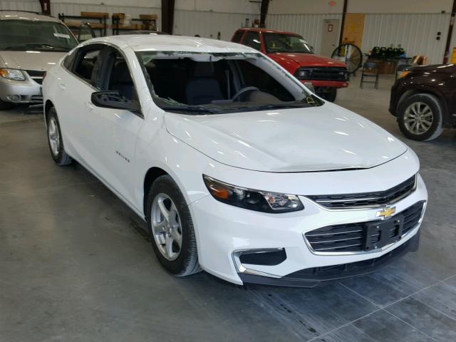 1G1ZB5ST4HF252504 - 2017 CHEVROLET MALIBU LS თეთრი ფოტო 1