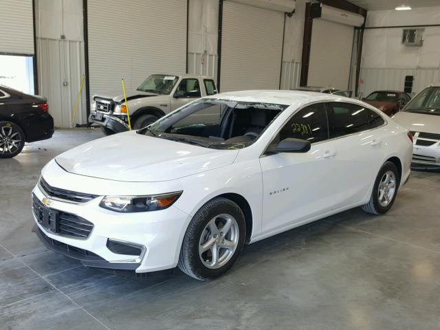 1G1ZB5ST4HF252504 - 2017 CHEVROLET MALIBU LS თეთრი ფოტო 2