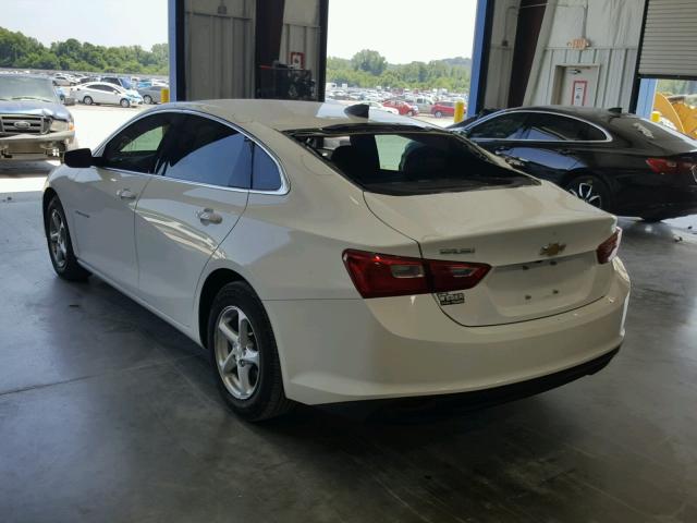 1G1ZB5ST4HF252504 - 2017 CHEVROLET MALIBU LS თეთრი ფოტო 3