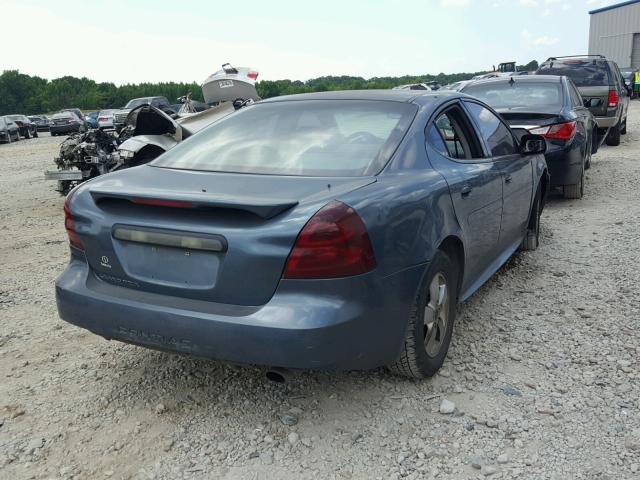 2G2WP552861204107 - 2006 PONTIAC GRAND PRIX Mavi foto 4
