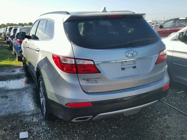 KM8SNDHF7FU118327 - 2015 HYUNDAI SANTA FE G SILVER photo 3