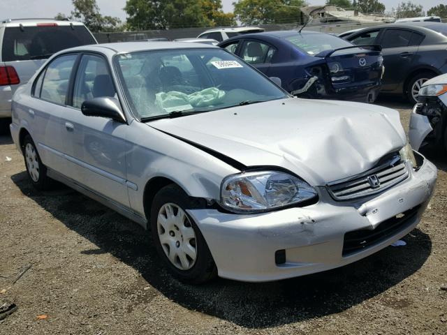 2HGEJ6612YH558365 - 2000 HONDA CIVIC BASE SILVER photo 1