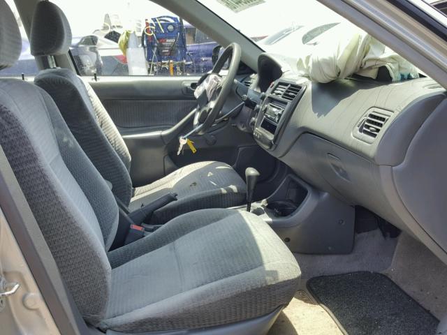2HGEJ6612YH558365 - 2000 HONDA CIVIC BASE SILVER photo 5