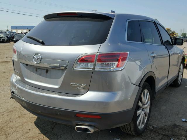 JM3TB38A690176657 - 2009 MAZDA CX-9 GRAY photo 4