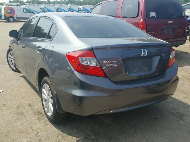 19XFB2F96CE037622 - 2012 HONDA CIVIC EXL Boz foto 3