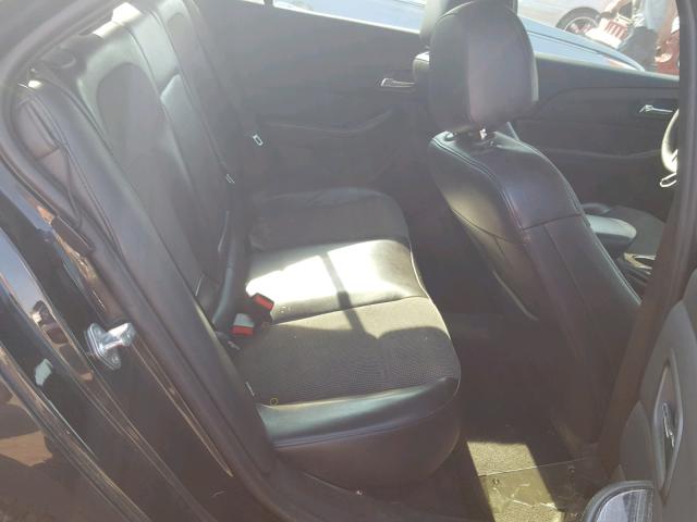 1G11C5SL8EF179661 - 2014 CHEVROLET MALIBU 1LT შავი ფოტო 6