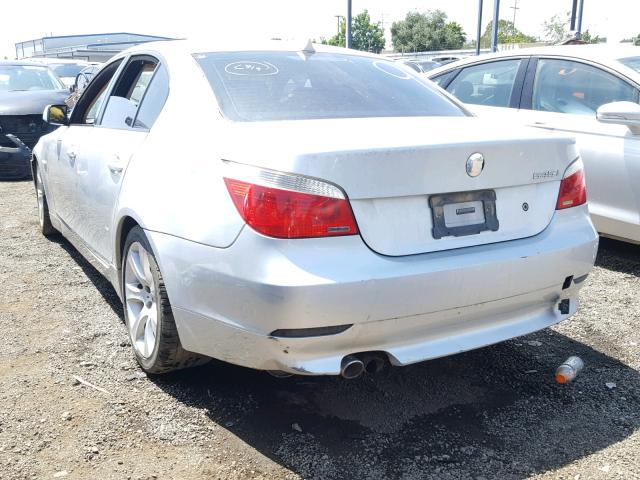 WBANB33544B110355 - 2004 BMW 545 I SILVER photo 3