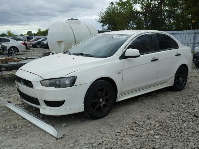 JA3AU16U59U602454 - 2009 MITSUBISHI LANCER DE WHITE photo 2