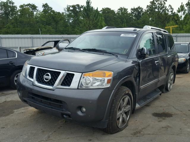 5N1BA0NE1BN621937 - 2011 NISSAN ARMADA PLA GRAY photo 2