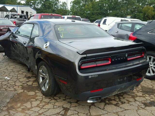 2C3CDZAG4GH157610 - 2016 DODGE CHALLENGER GRAY photo 3